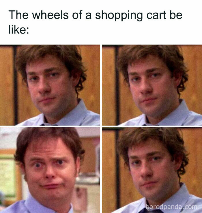 49. Shopping cart wheels