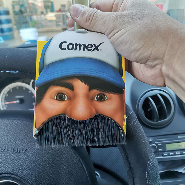 5. Brilliant paintbrush packaging in Mexico