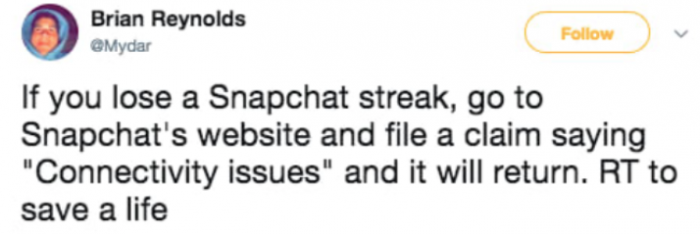 11. Clearly, life-saving advice.