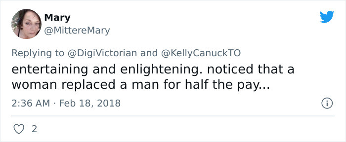 Yet women still make less than men more often than not over a hundred years later.