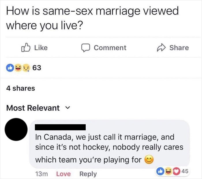 47. This is so right. It should just be marriage.