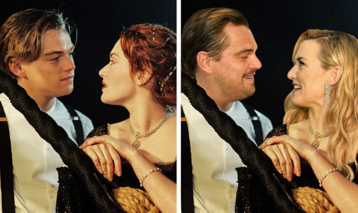 5. Titanic: Leonardo DiCaprio and Kate Winslet