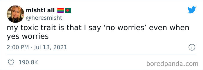 40. Thinking won't solve anything.