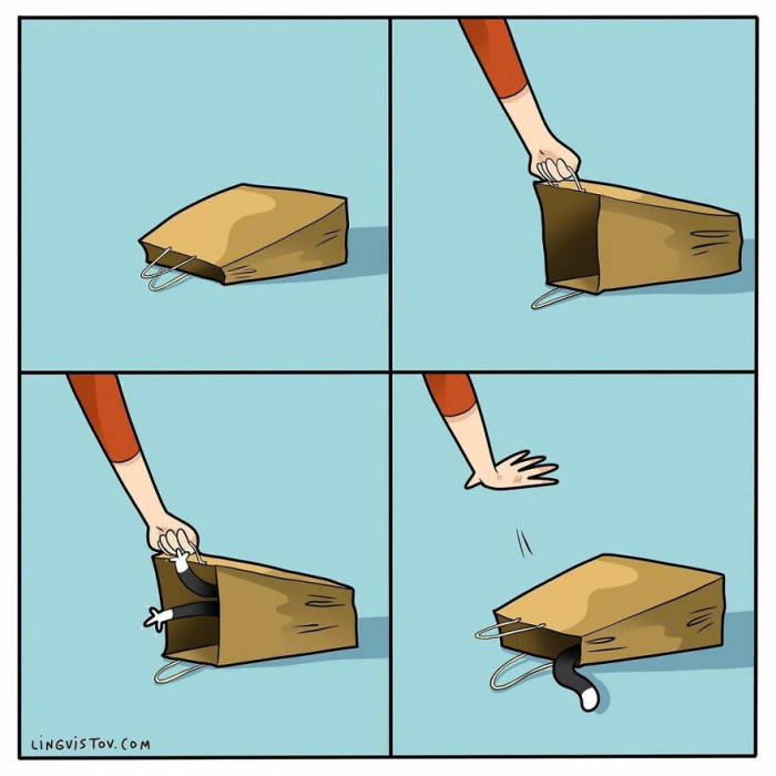 21. Do not disturb the kitty when they're in their little cave