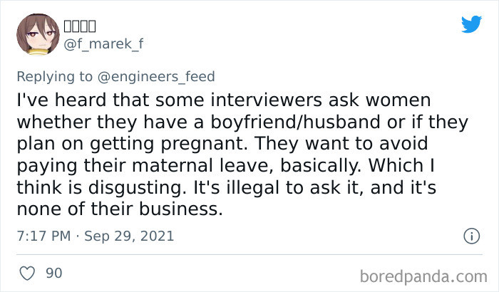 1. Do you have a boyfriend or a husband?