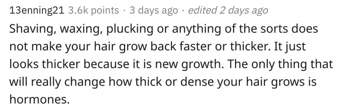 19. Well, after multiple pregnancies, this makes a LOT of sense.