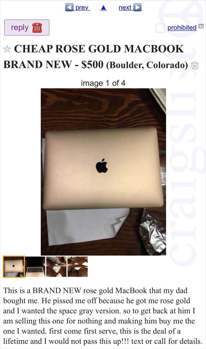 17. What an ingrate.