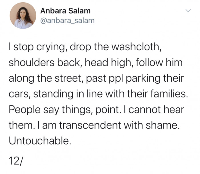 She had to accept her fate