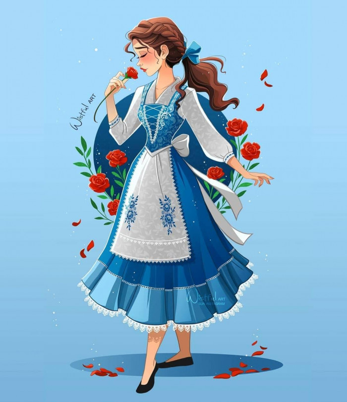 4. Belle from The Beauty and the Beast 