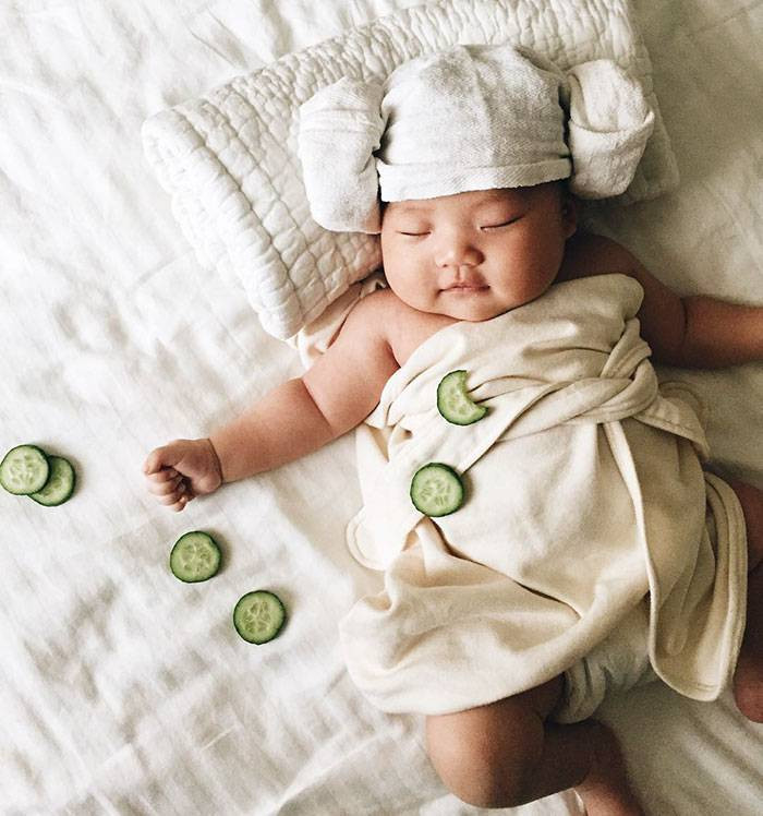 This Mom Dresses Her Baby Up When She's Taking a Nap