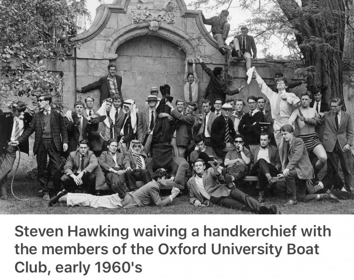 Stephen Hawking and the Oxford University Boat Club