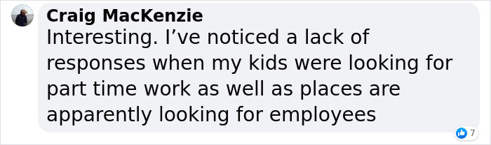 Another person in the same boat