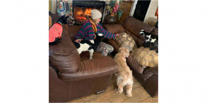 The winter storm persisted for days.