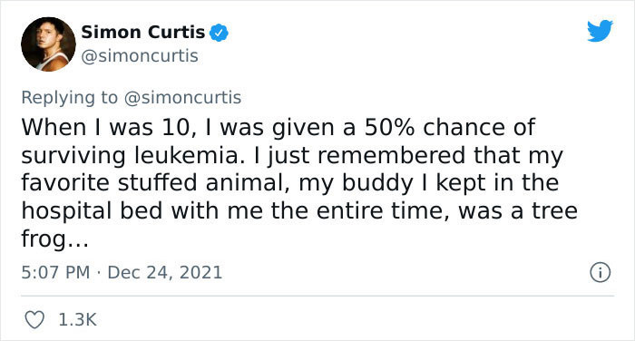 Curtis Suddenly Remembered a Precious Childhood Memory