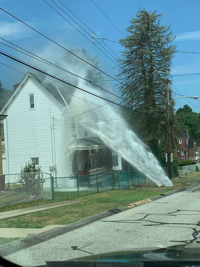 48. A water main broke. What if this happened near your home?