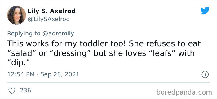 25. Salad with dressing? No! Okay, how about leafs with dip?