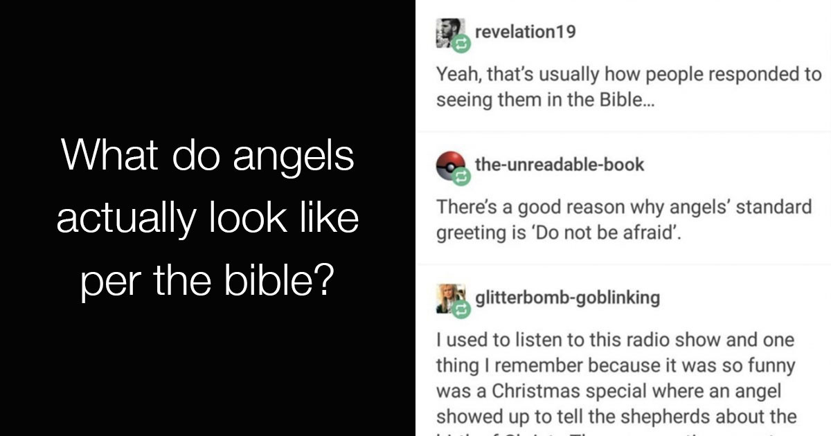 Thread Online Explains What Angels Actually Look Like Based on The Bible's Description