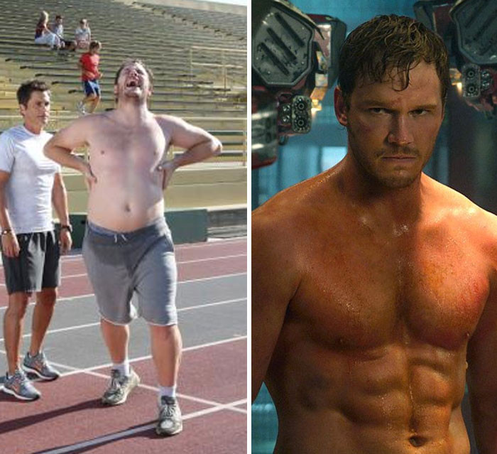 8. Chris Pratt for the amazing role in Guardians of the Galaxy