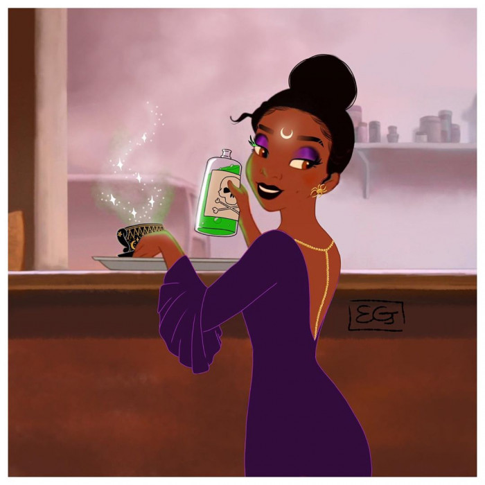 Tiana from The Princess and the Frog