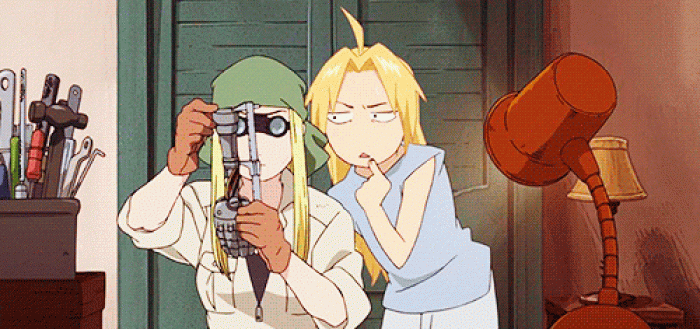 2. Winry Rockbell from Fullmetal Alchemist