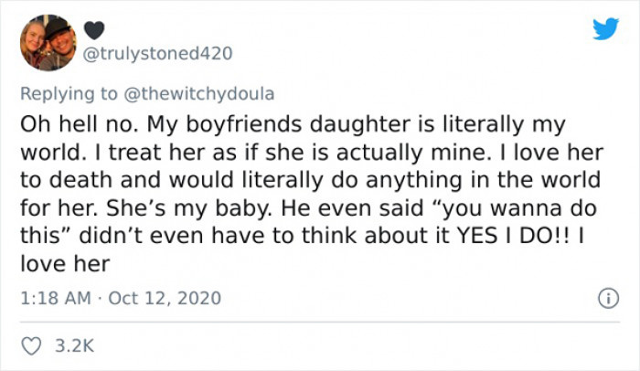 This is a good woman, here!