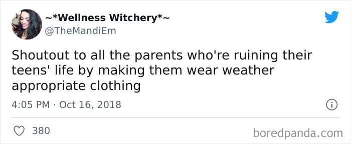 #7 And Then They Wear Jackets Themselves When It's Super Hot Out