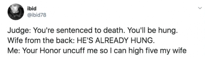 5. The most appropriate time to make a joke.