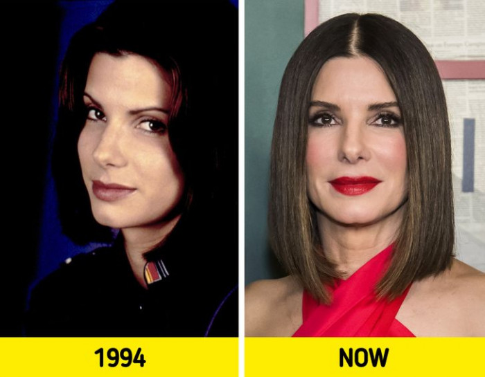 3. Sandra Bullock follows her aesthetician’s suggestion for her youthful skin.