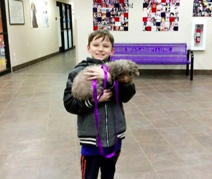 And suddenly Shey had a home!