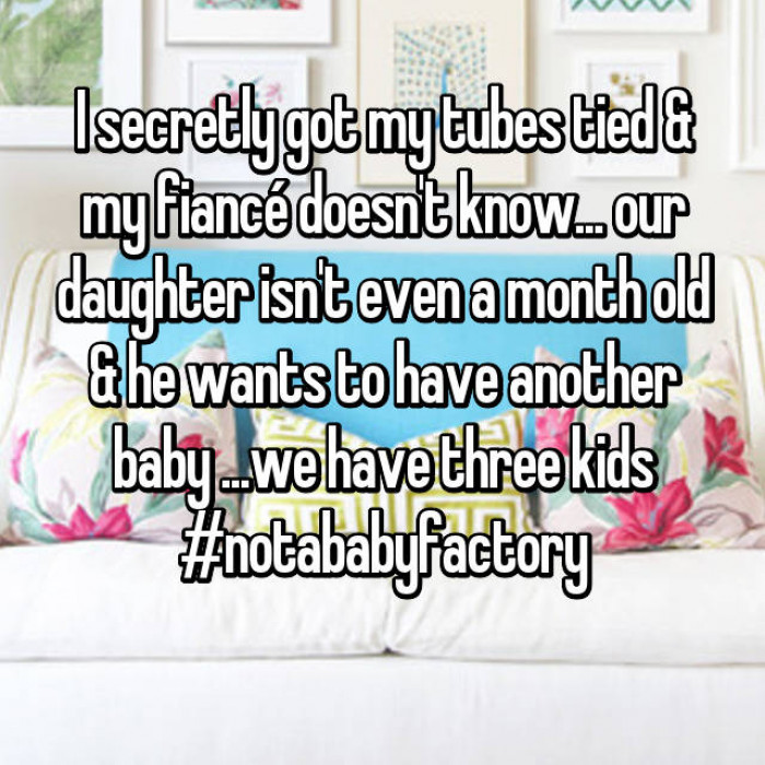 8. Only you know what you want. But you should really tell him, sis.