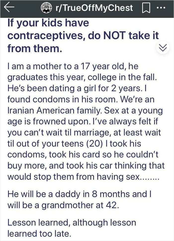 15. Lesson learned...