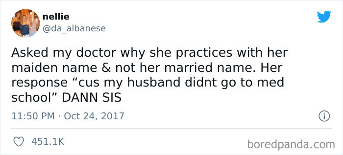 11. She's not wrong!