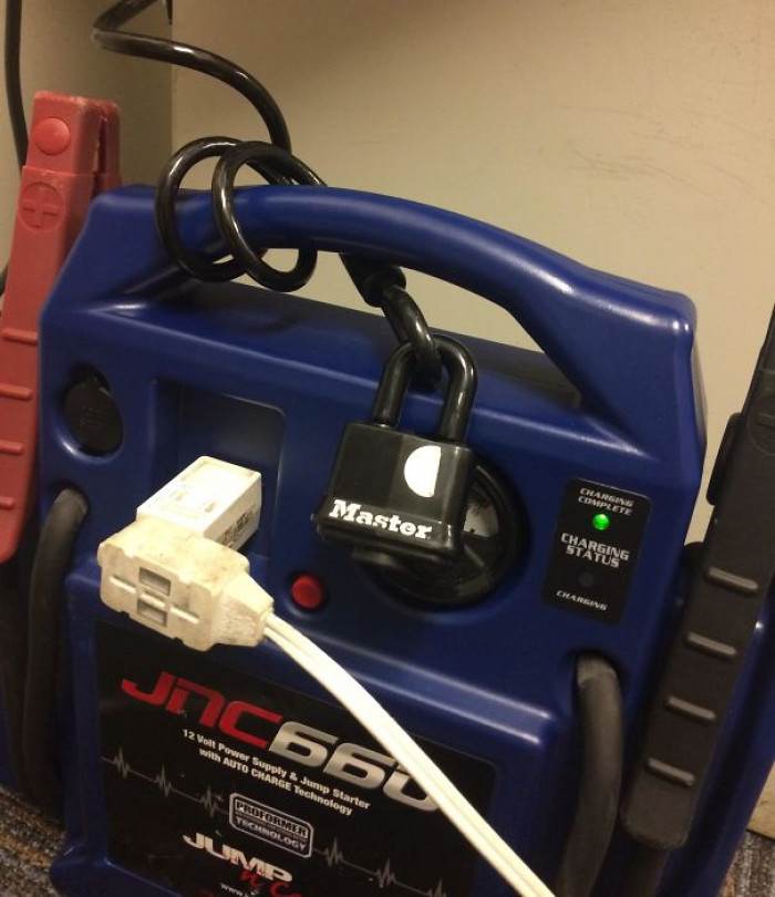 Looks secure to me...