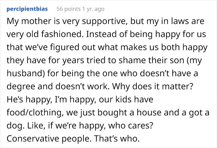 #5 As long as you and your husband are happy, their opinions shouldn't matter.