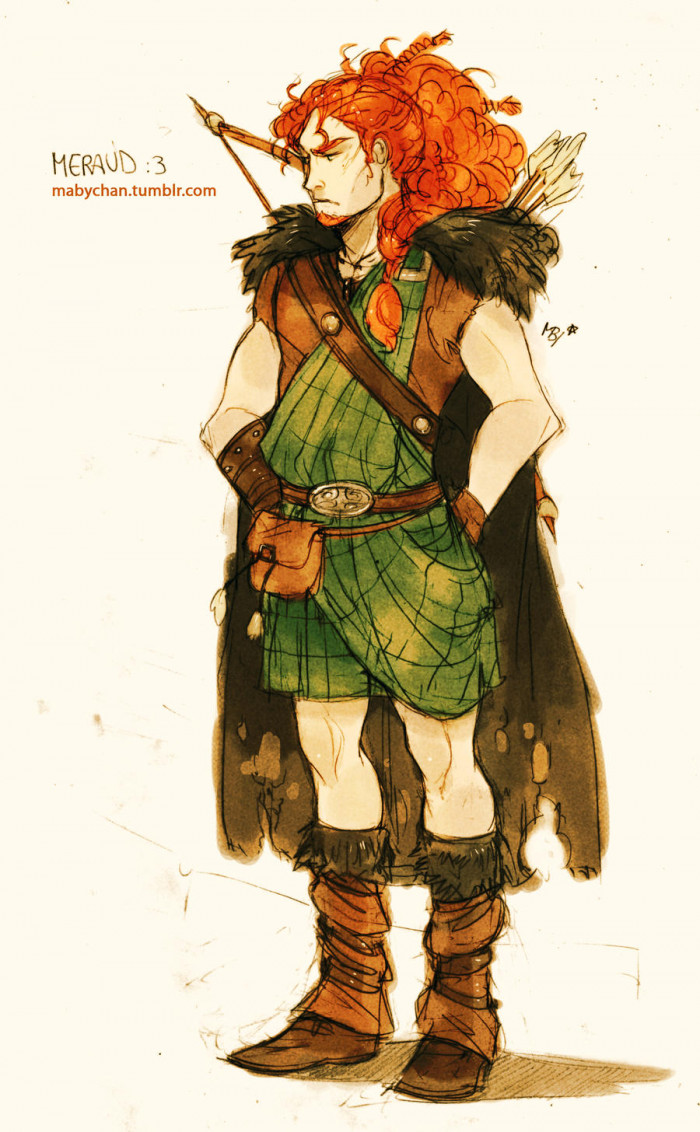31. Merida (Brave)