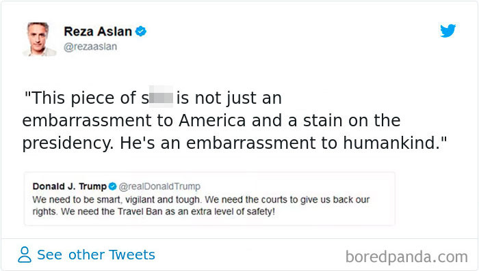 16. CNN Host Reza Aslan Was Fired After Calling Trump A 