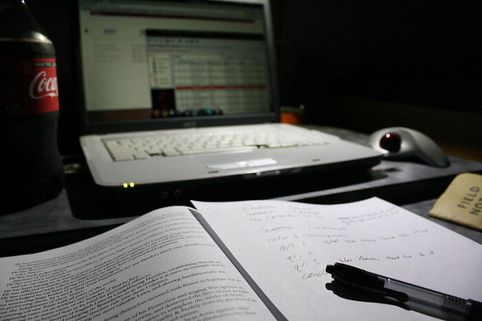 22. This college girl's way of life