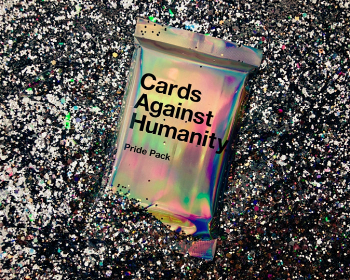 Cards Against Humanity released a Pride pack for the month of June that came with a small amount of glitter.