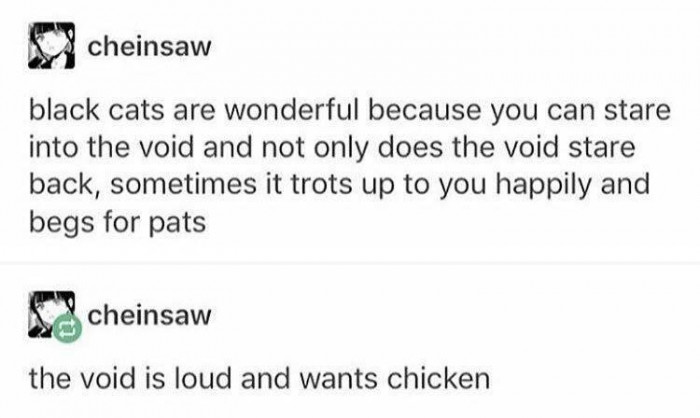 12. Tell me more about the void.