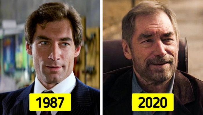 9. Timothy Dalton, 75