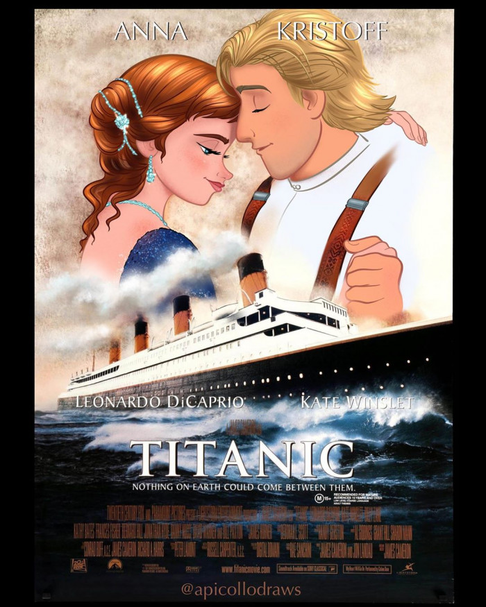 Anna & Kristoff x 'Titanic'
