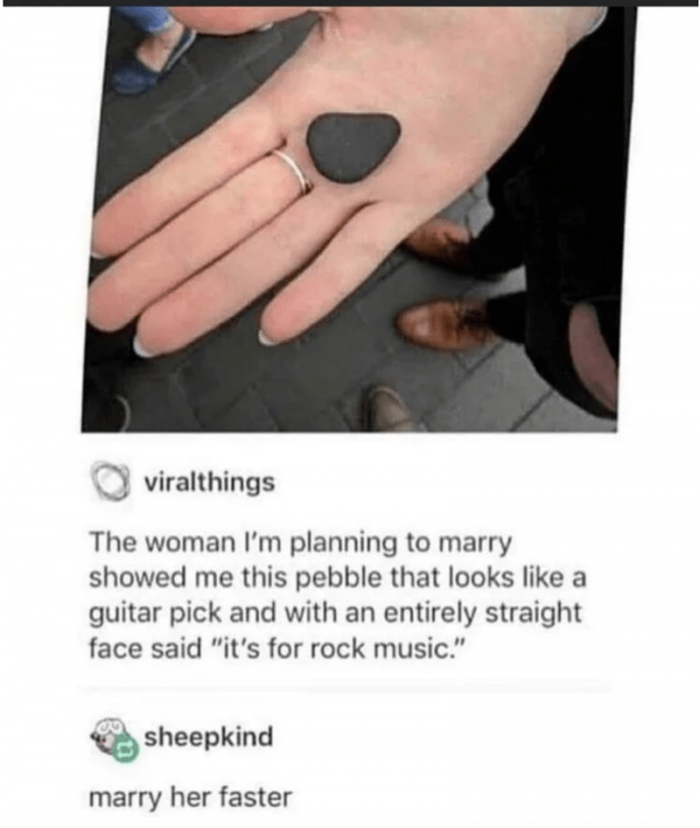 8. Marry the hell out of her