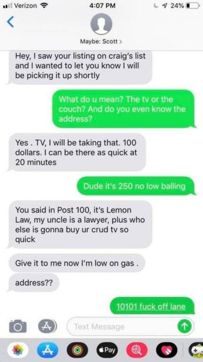 #4 Do you even know the address?