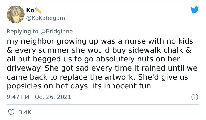 Why can't everyone be like this lady?