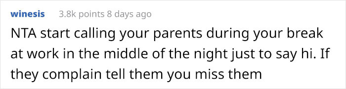 Many Redditors Are Suggesting the Same Thing.