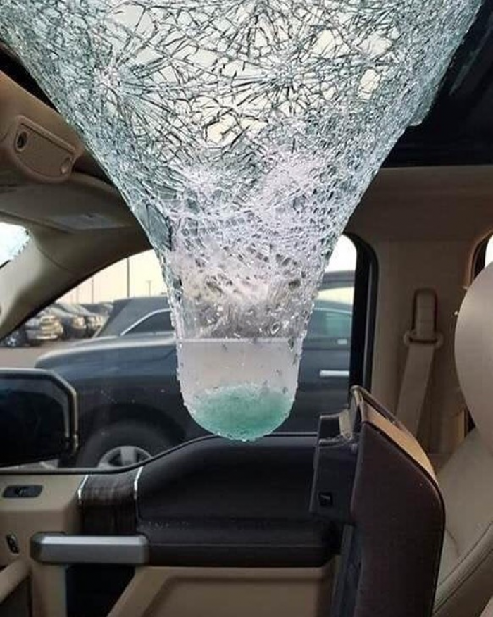 2. Your very own car chandelier