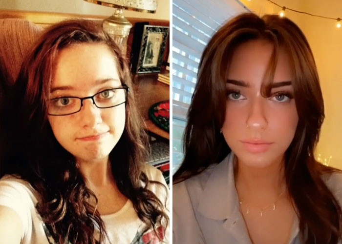 26. So pretty in both before and after pics