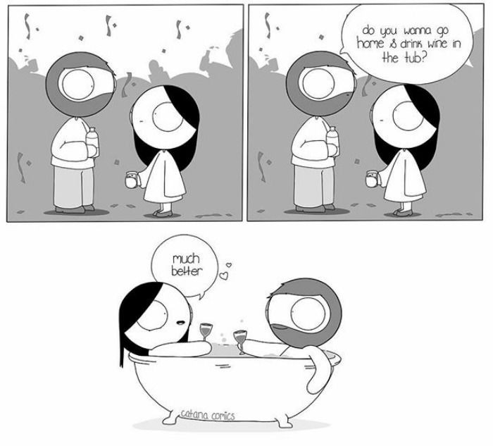 15 Adorably Cute Relationship Comics By This Artist Were Secretly