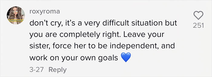 They should learn that her sole purpose in life isn't to be their wallet