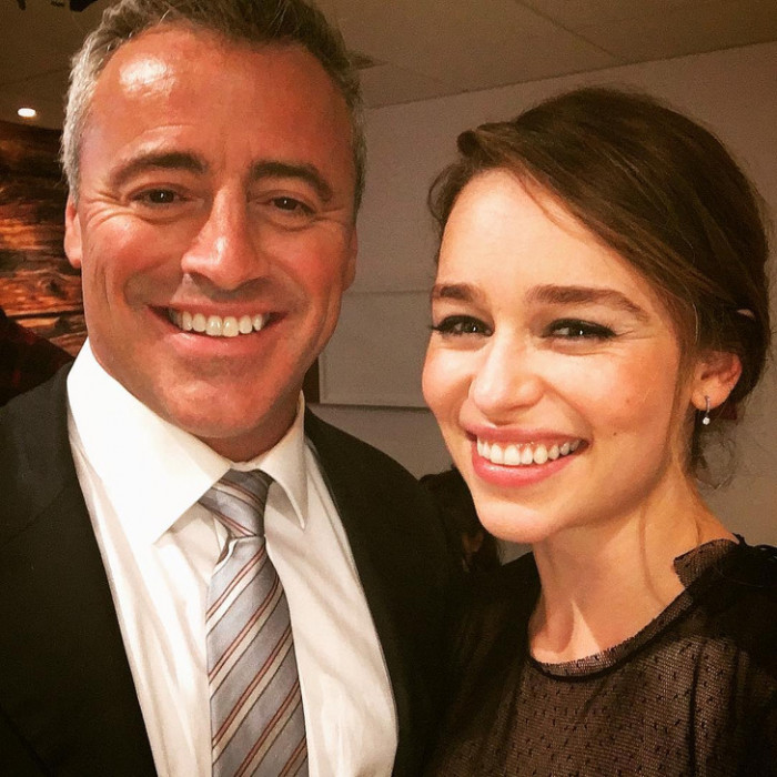 2. Emilia Clarke's secret crush: Matt LeBlanc